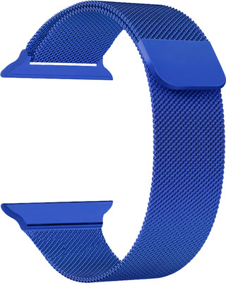 ACM Sliding Watch Strap Magnetic for Crossbeats Ignite S3 Ultra Max Smartwatch Blue Smart Watch Strap(Blue)