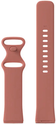valente Silicone Watch Strap Compatible with Fitbit Versa 3 / Sense only Smart Watch Strap(Orange)