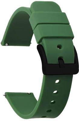 Colorcase Silicon Strap Compatible With Mevofit Air X1 Smart Watch-253 Smart Watch Strap(Green)