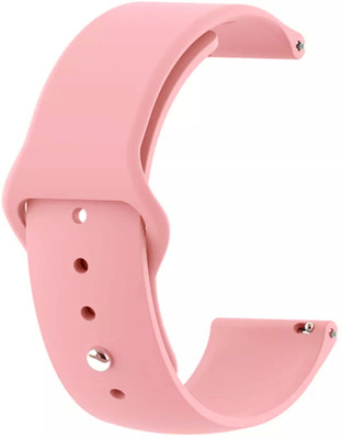 AOnes Silicone Belt Watch Strap for Pebble Gravity Smart Watch Strap(Pink)