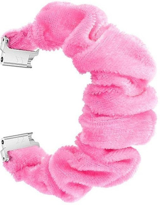Colorcase Elastic Band Strap Compatible with Fireboltt Atlas Smart Watch Smart Watch Strap(Pink)