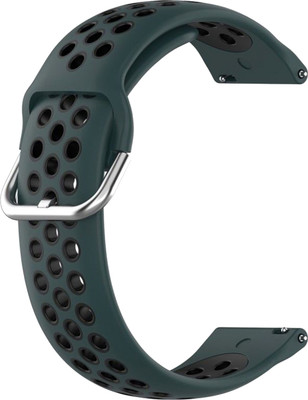 ACM Watch Strap Belt for Syska Bolt Sw200 Smartwatch Turquoise & Black Smart Watch Strap(Mullti Color)
