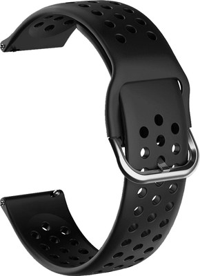 ACM Watch Strap Dot Belt for Gionee Gbuddy Gsw5 Smartwatch Band Black Smart Watch Strap(Black)