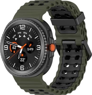 Zapper DUAL COLOR Strap for Watch 8/Watch 8 Classic [WATCH NOT INCLUDED] Smart Watch Strap(Green, Black)