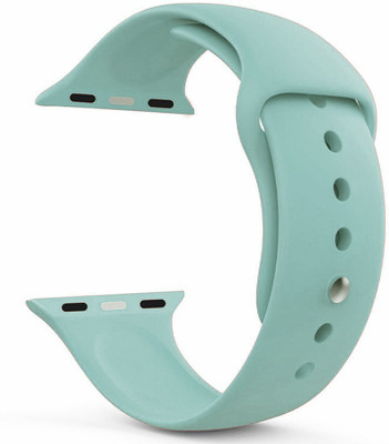 CellFAther Silicone Sports Strap for Watch 42mm/44mm Series 1/2/3/4 Smart Watch Strap(Green)