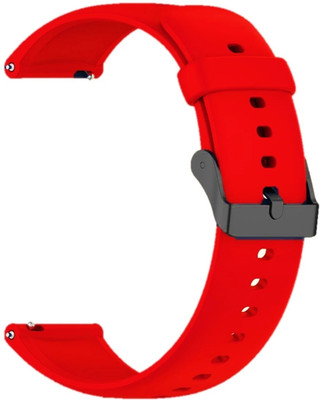 MOBISINGH MSH22CS194RD 22MM Classy Silicon Watch Belt - CHECK MODEL LIST/DESCRIPTION/IMAGE Smart Watch Strap(Mullti Color)
