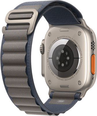 DailyObjects Blue Ridge Loop Compatible With Apple WatchBand (42/44/45/49mm) Smart Watch Strap(Blue)