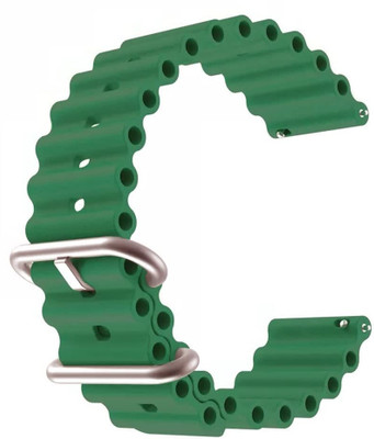 Like Star 22mm Soft (compatible Watch List In Photo & Description) Smart Watch Strap(Green)