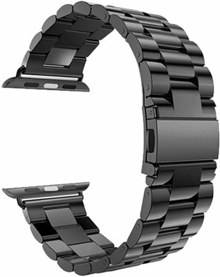 dlx hmt METALBAND-3BEDS-APW-44MM-B Smart Watch Strap(Black)