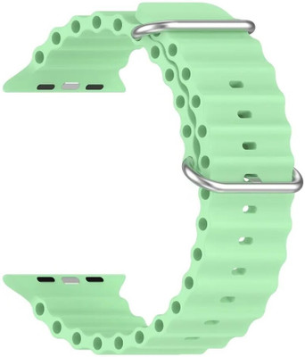TINGTONG Ocean Loop 38mm/40mm/41mm Band for Watch Series 8/7/6/5/4/3/2/1 SE Pistachio Green Smart Watch Strap(Green)