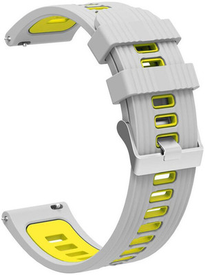 Colorcase Silicon Strap Compatible with IZI Smart Pro Smart Watch Smart Watch Strap(Grey)