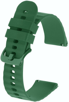 Colorcase Silicon Strap Compatible For Amazfit Zepp E Round Version Smart Watch Smart Watch Strap(Green)