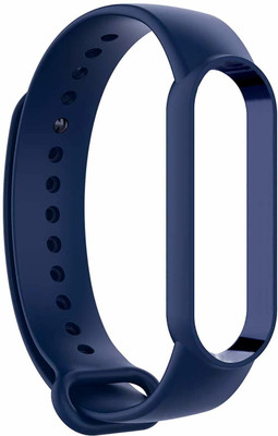 PORTLIX SOFT SILICON BAND BRACELET STRAP FOR XIAOMI MI BAND 5 (NOT FOR MI BAND 4/3/2) (WATCH NOT INCLUDED) (MODEL 2020) (BLACK) Smart Band Strap(Blue)