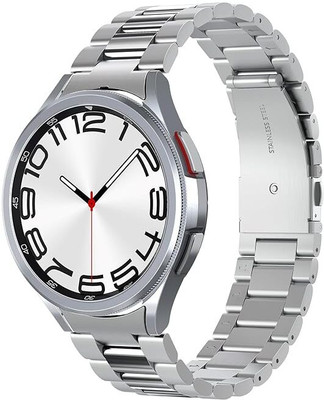 Spigen Modern Fit 316L Metal Strap for Samsung Galaxy Watch 6 Classic (47mm) - Silver(Silver)