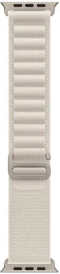 SwapME Alpine Loop Nylon 38/40/41MM Compatible with Iwatch Series 8/7/6/5/4/3/2/1/SE Smart Watch Strap(White)