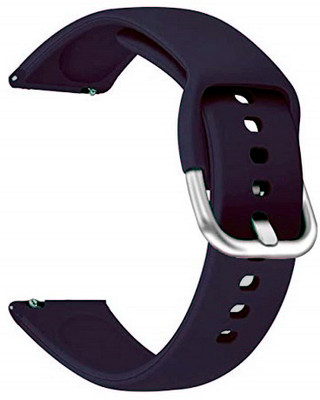 Melfo Silicone Strap Compatible with Boat Wave Edge Smart Watch Strap(Black)