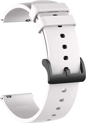 JOBINKA Silicon 22mm Strap (compatible Watch List In Photo & Description) Only For 22mm Smart Watch Strap(White)