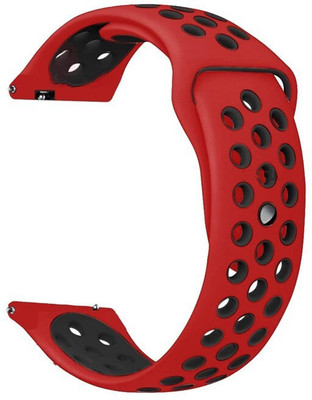 TECHWIND TW22SN3581BKRD 22MM Silicon Watch Belt - CHECK MODEL LIST/DESCRIPTION/IMAGES Smart Watch Strap(Mullti Color)