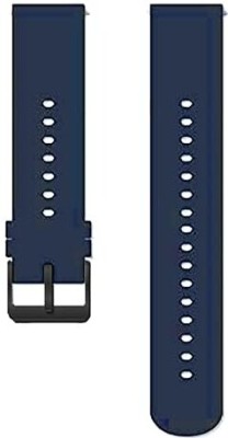 Sacriti 20MM Replacement Silicone Strap & Band for Smart Watches | Casual Watch Strap | Stylish watch accessory Smart Watch Strap(Blue)