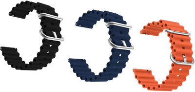 PUNAK 22MM Smart Watch Strap Belt for Noice Colorfit Icon Plus / Icon 2 Smart Watch Strap(Mullti Color)