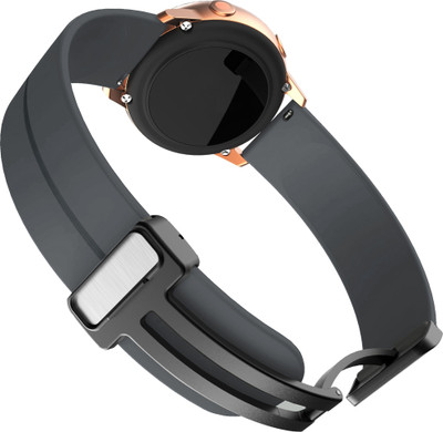 ACM Watch Strap Magnetic Clasp for Xiaomi Mi Watch Revolve Active Smartwatch Grey Smart Watch Strap(Grey)
