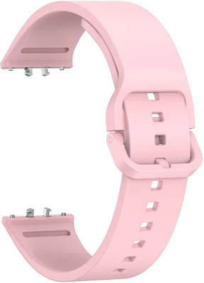 Connexa Silicone Watch Straps Compatible with Galaxy Fit 3 Smart Watch Strap(Pink)