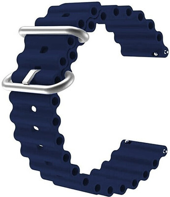 BLACK LOVIES 22 mm Ocean Smart Watch Band Strap Designed for Samsung Gear S2 Classic/Frontier Smart Watch Strap(Blue)