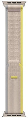 Colorcase Nylon Strap Compatible with Pebble Forte Smart Watch Smart Watch Strap(White, Yellow)