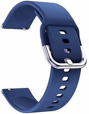 MOBISINGH 19MM Watch Strap Smooth Soft Silicon Sport Belt (WITH BUCKLE LOCK) FOR NOISE COLORFIT PRO 2 / BOAT STORM Smart Watch Strap(Mullti Color)