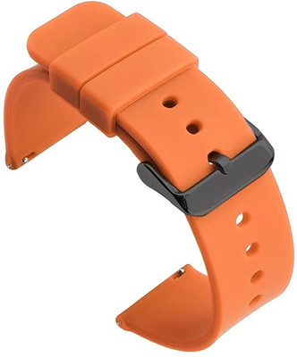 Zelfo Silicon Strap BeltCompatible with Fireboltt Dynamite Smart Watch Smart Watch Strap(Grey)