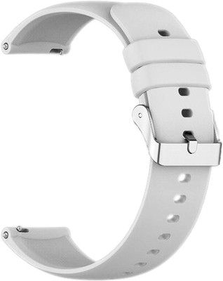 Melfo Flexible Rubber Strap Compatible with Pebble Pace Smart Watch Strap(Grey)
