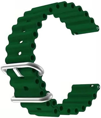 Like Star 22mm Soft (compatible Watch List In Photo & Description) Smart Watch Strap(Green)