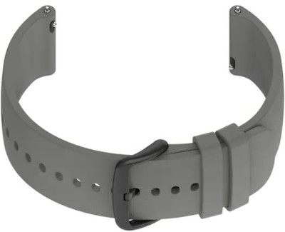 Zelfo Silicon Strap BeltCompatible With Fireboltt Dagger Smart Watch Smart Watch Strap(Clear, Grey)