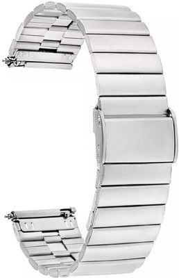 AOnes 20mm Watch Strap Stainless Steel Metal for Galaxy Watch 3 41Mm | Galaxy Watch 4.2Cm 42Mm | Active 2 | Amazfit Bip | Ticwatch 2 | Vivoactive 3 Hr | Huawei Watch | Noise Fit Endure Smartwatch Adjustable Band Smart Watch Strap(Silver) AOnes 20mm Watch Strap Stainless Steel Metal for Galaxy Watch 3 41Mm | Galaxy Watch 4.2Cm 42Mm | Active 2 | Amazfit Bip | Ticwatch 2 | Vivoactive 3 Hr | Huawei Watch | Noise Fit Endure Smartwatch Adjustable Band Smart Watch Strap(Silver)