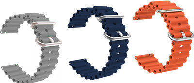 PUNAK 22MM Smart Watch Strap Belt for Noice Colorfit Victor Smart Watch Strap(Mullti Color)