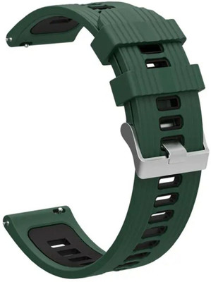 Colorcase Silicon Strap Compatible with Amazfit Balance 2 Smart Watch Smart Watch Strap(Blue)
