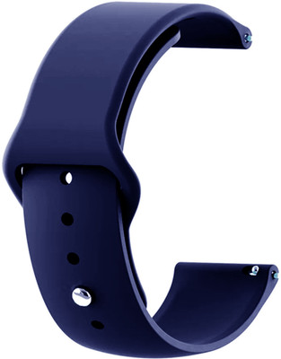 AOnes Silicone Belt Watch Strap for Boult Cosmic R Smart Watch Strap(Blue)