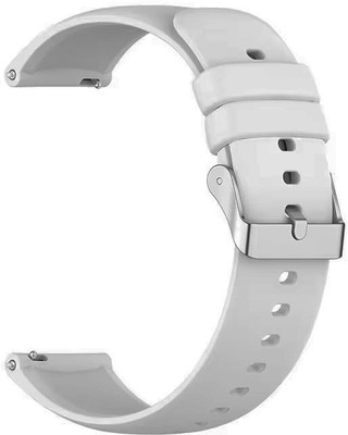 AOnes Silicone Belt Classic Watch Strap for Amazfit Zepp E Round Version Smart Watch Strap(Grey)