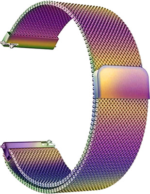 ACM Watch Strap Magnetic 20mm for Boat Vertex Smartwatch Colorful Smart Watch Strap(Mullti Color)
