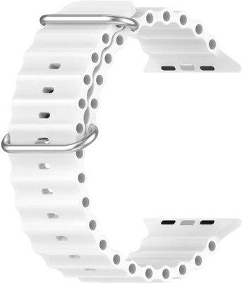 Juberous Ocean Loop 38mm/40mm/41mm Band for Watch Series SE 8/7/6/5/4/3/2/1 White Smart Watch Strap(White)