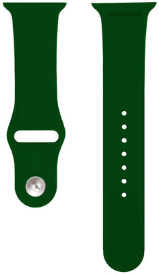 Colorcase Sliding Watch Strap Silicon Strap Compatible with Hammer Active 2.0 Plus Smart Watch Smart Watch Strap(Green)