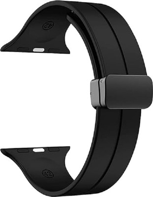 Colorcase Silicon Strap Compatible with Pebble Forte Smart Watch Smart Watch Strap(Black)