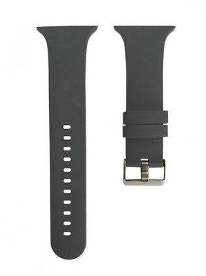 Colorcase Silicon Strap Compatible with Hammer Active 2.0 Plus Smart Watch Smart Watch Strap(Grey)