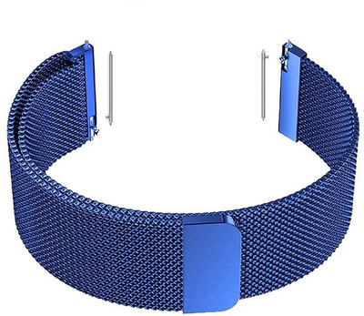 Melfo Mesh Strap Compatible with Beatxp Marv Neo Smart Watch Strap(Blue)