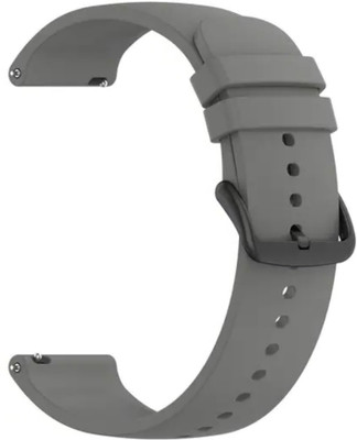 Zelfo Silicon Strap BeltCompatible with Fireboltt Tank Smart Watch Smart Watch Strap(Clear, Grey)