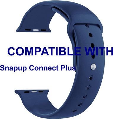 ACM WSM2P40DBL1686 Sliding 44mm 49mm Watch Strap Silicone Belt for Snapup Connect Plus Smartwatch Dark Blue Smart Watch Strap(Blue)