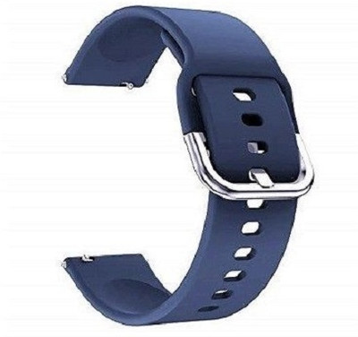 Melfo Silicone Strap Compatible with Pebble Vienna Smart Watch Smart Watch Strap(Blue)