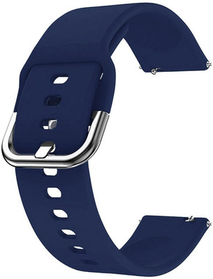 BLACK LOVIES 22 MM Soft Silicon Compatible With Fire bolt Ai BSW015 Smart Watch Strap(Black)