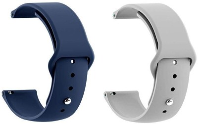 BLACK LOVIES 20 mm Watch Strap compatibtle for Wave / Wave pro / Wave pro 47 Only. Smart Watch Strap(Blue, Grey)