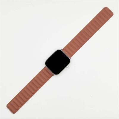 Sprig PU Leather Magnet Adjustable Strap For iWatch Series 3 (Small 38MM) Smart Watch Strap(Blue)